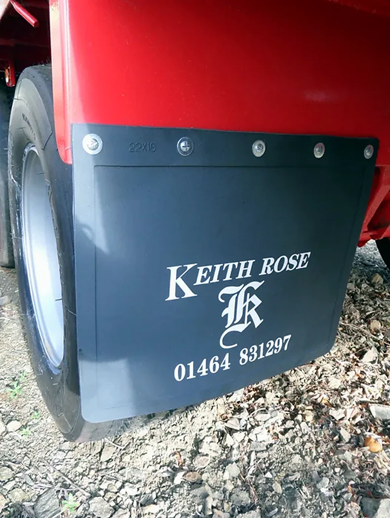 Branded Mudflap