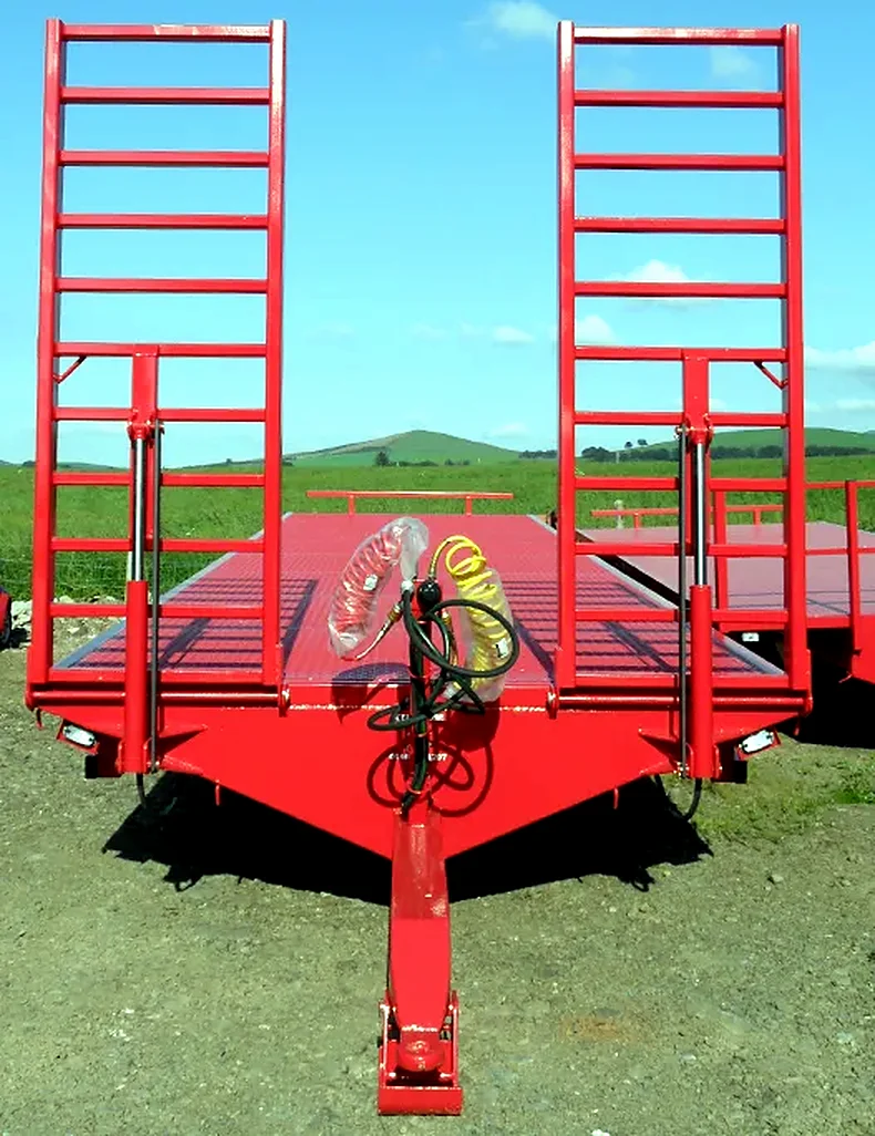 Hydraulic loading ramps
