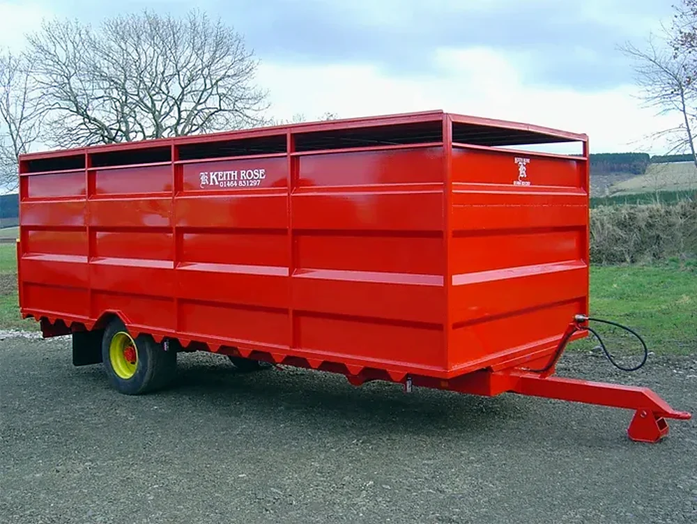 Low float trailer